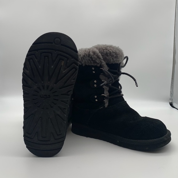 UGG Boots shearling gray, size US 2 (Kids) - Picture 2 of 5